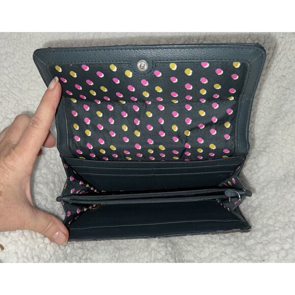 Vera Bradley Wallet Multicolor Floral - Picture 4 of 7